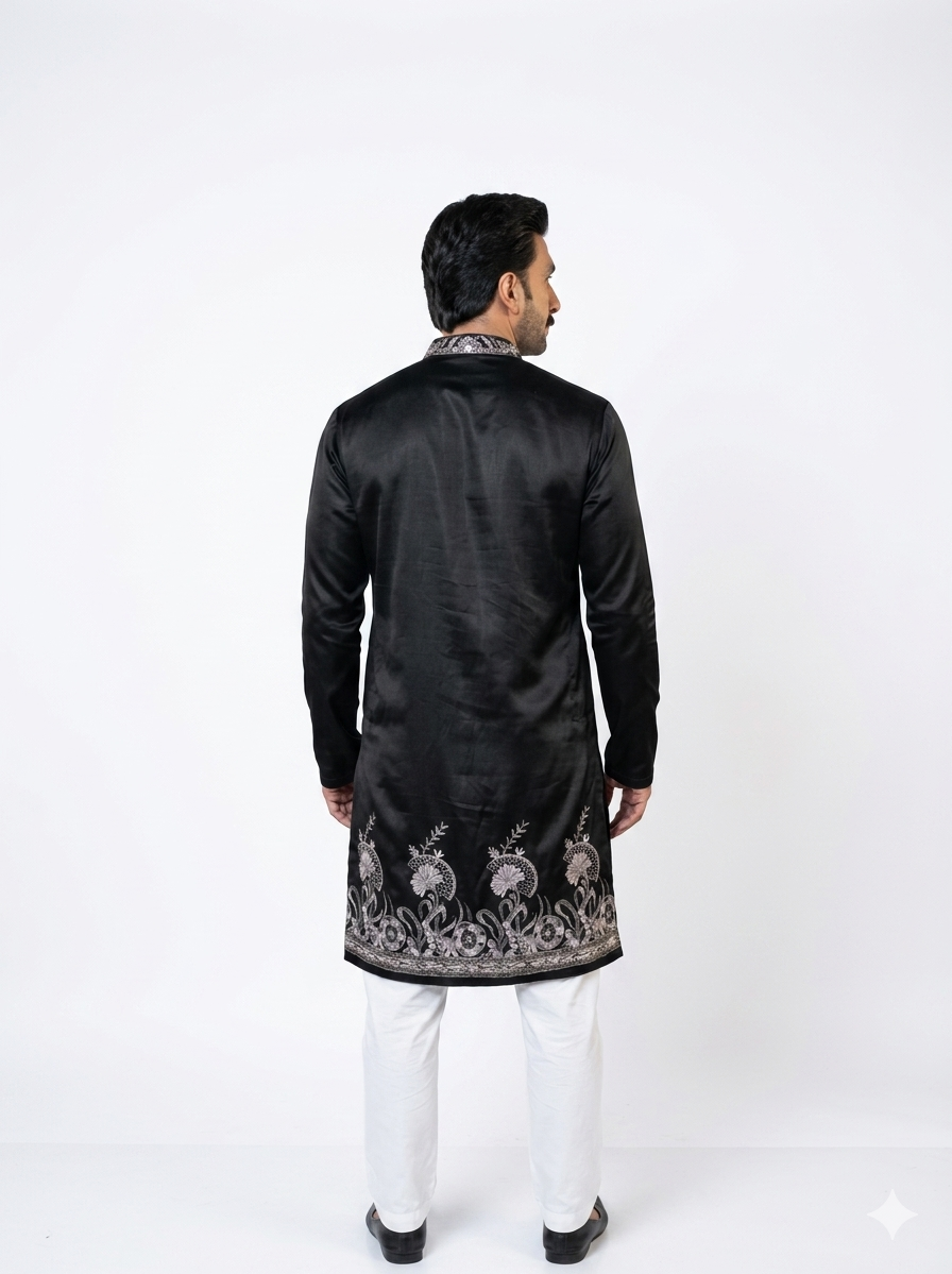 EMBROIDED DAMAN KURTA FOR MEN