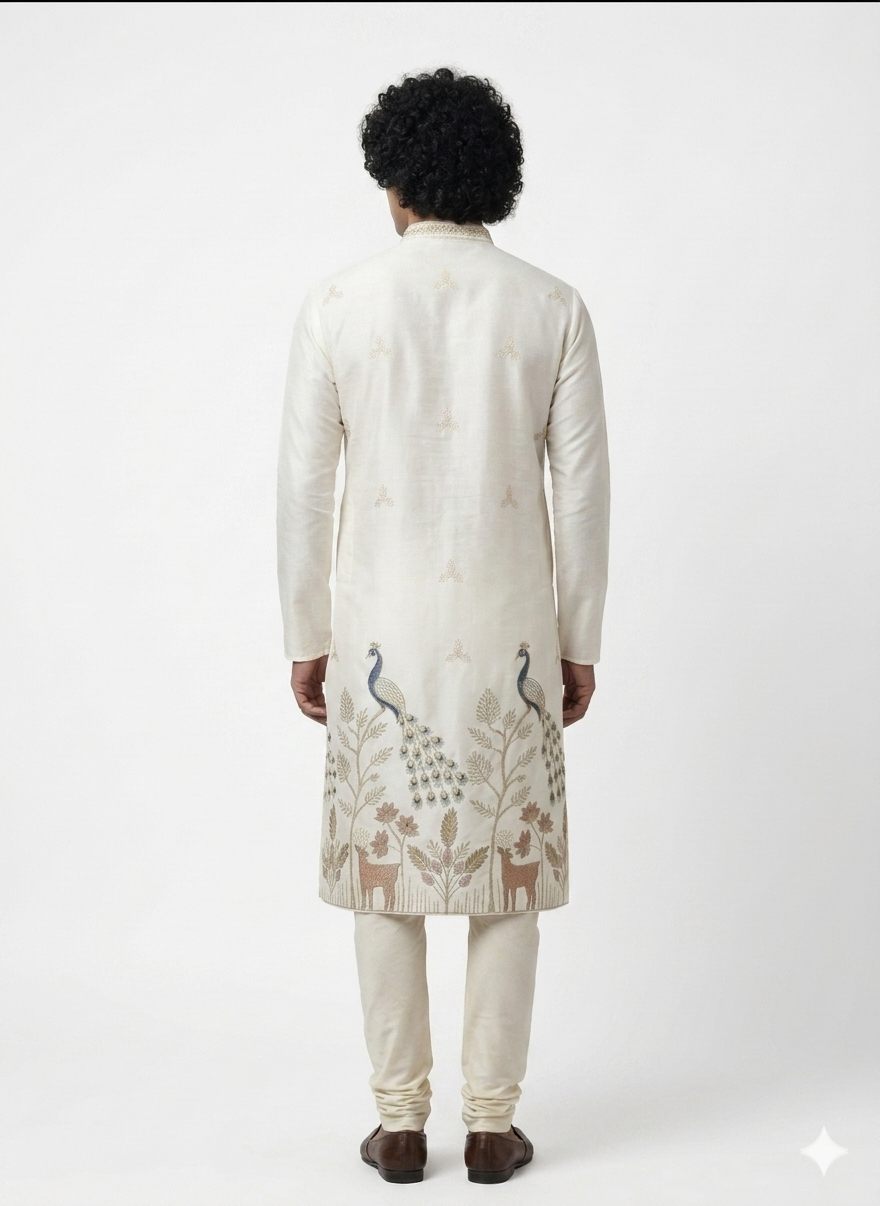 DAMAN EMBROIDED KURTA FOR MEN