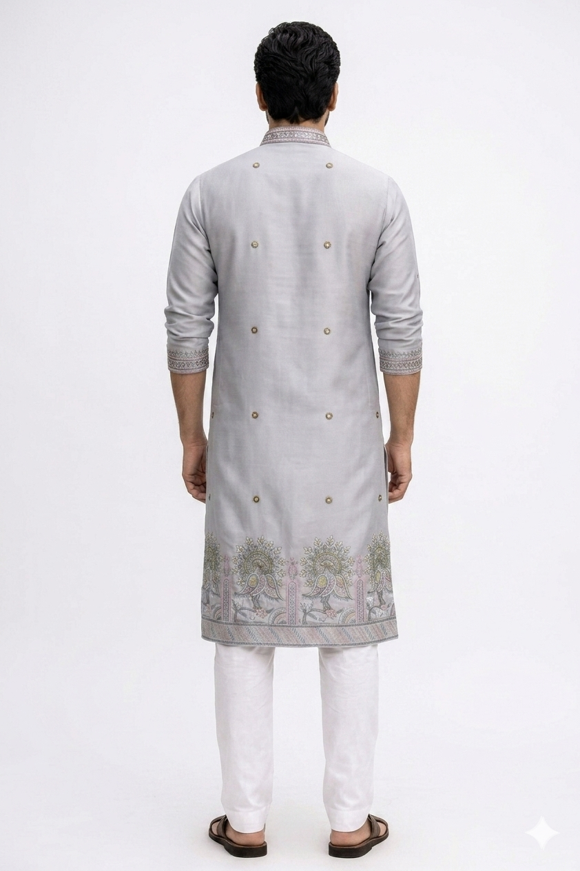 DAMAN EMBROIDED KURTA FOR MEN